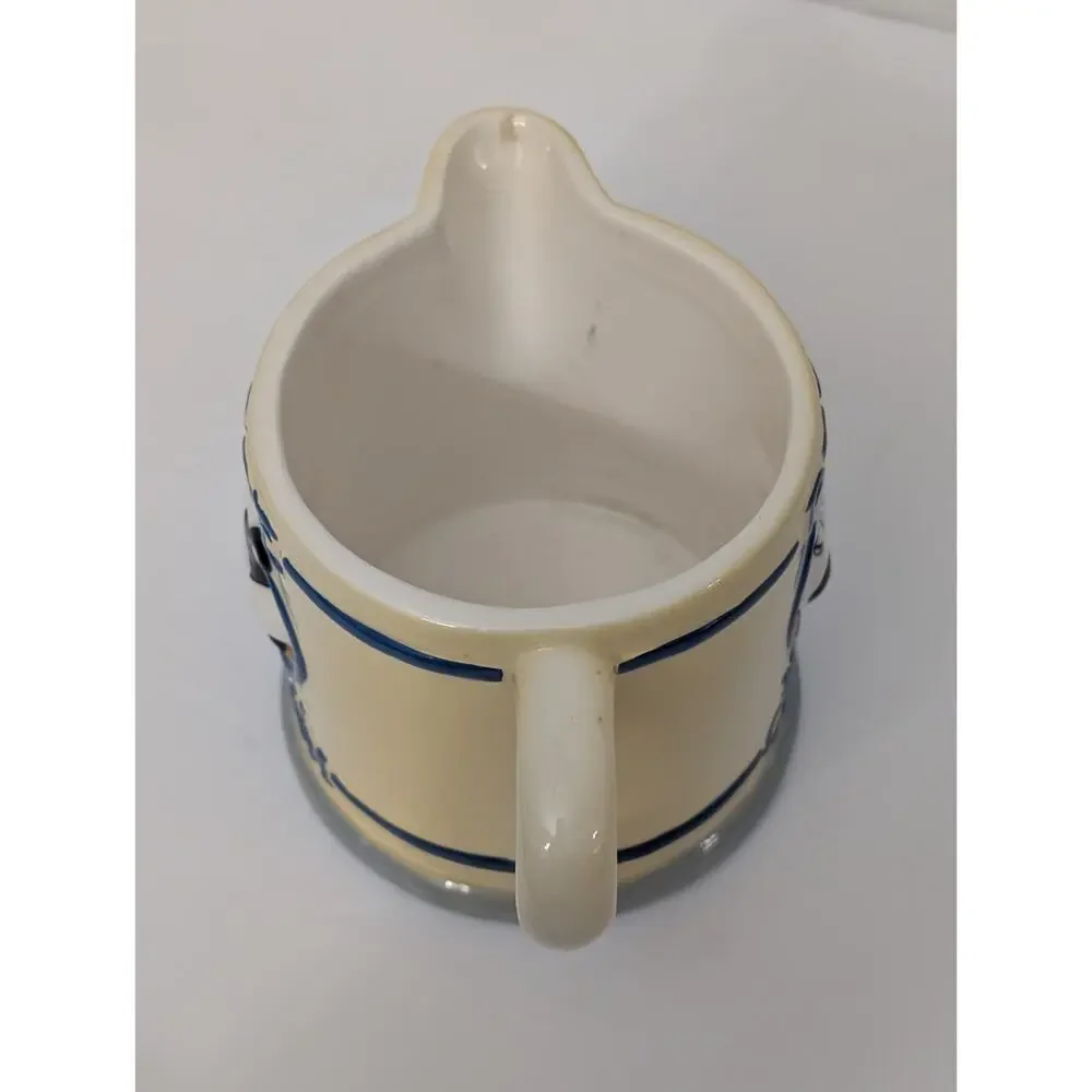 Vtg 1996 Warner Bros. Looney Tunes Pepe Le Pew Heavy Cream Ceramic Pitcher